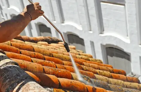 Nettoyage de toitures - Plounévez-Lochrist